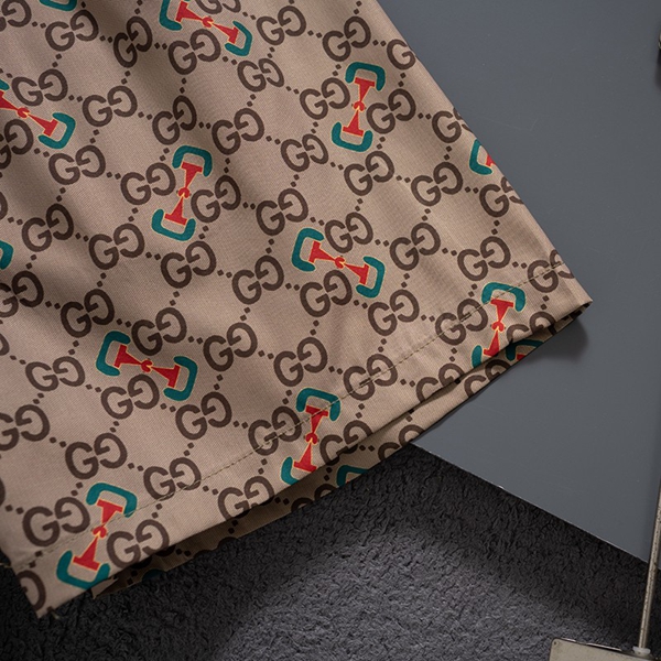 ブランドハーフパンツ細部ディテール